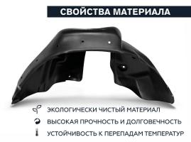 Подкрылки Nissan Almera Classic 2006-2012 задняя пара Петропласт