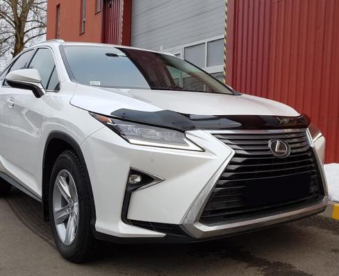 Дефлектор капота (мухобойка) Lexus RX 2015- SIM